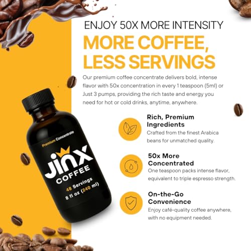 Concentrate 50x Stronger Cold Brew Coffee (8 Fl Oz)