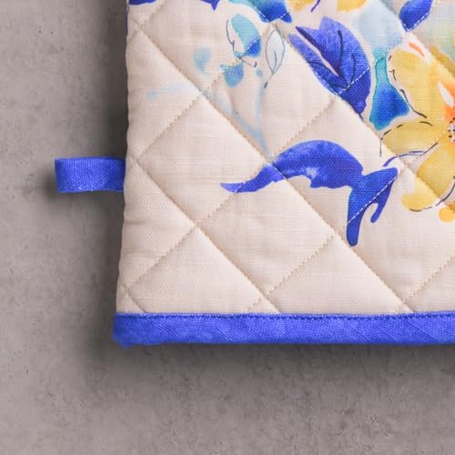 100% Cotton Oven Mitt & Pot Holder Set (2 Count)