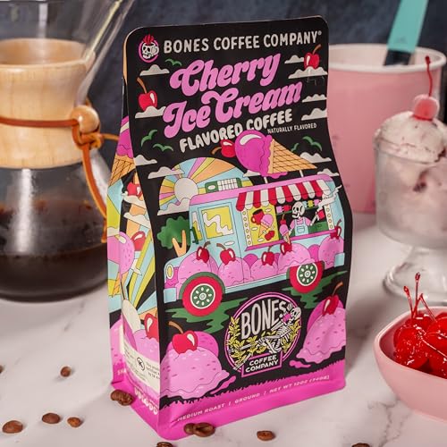 Cherry Ice Cream Flavored Coffee (12 Ounce)