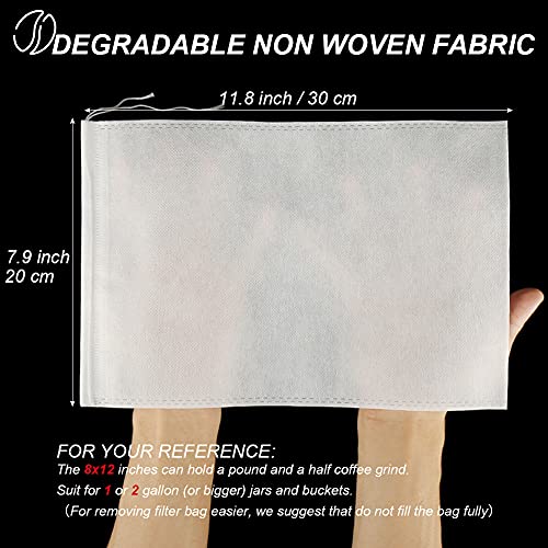 50pcs Disposable Cold Brew Bags 8x12 in for Home Coffee Brewing (50 Count)