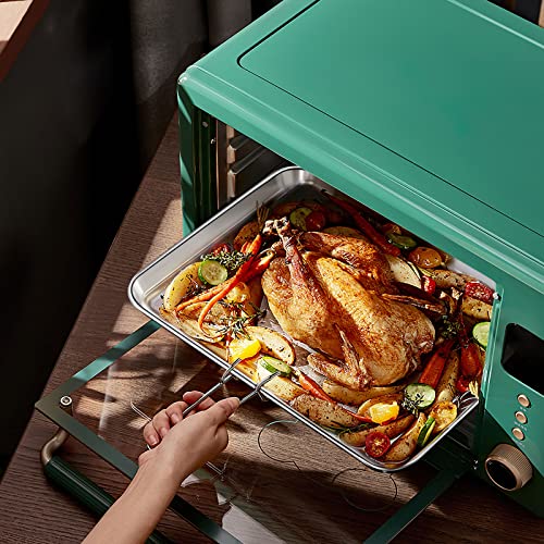 Baking Sheet with Cooling Rack Set [2 Sheets + 2 Racks]