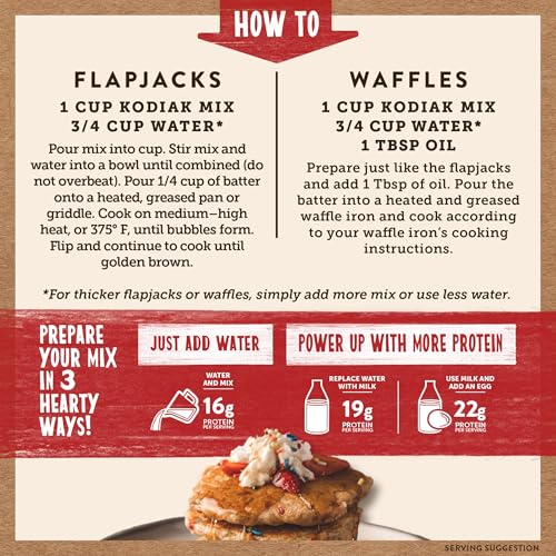Kodiak Power Cakes (108 Ounce)