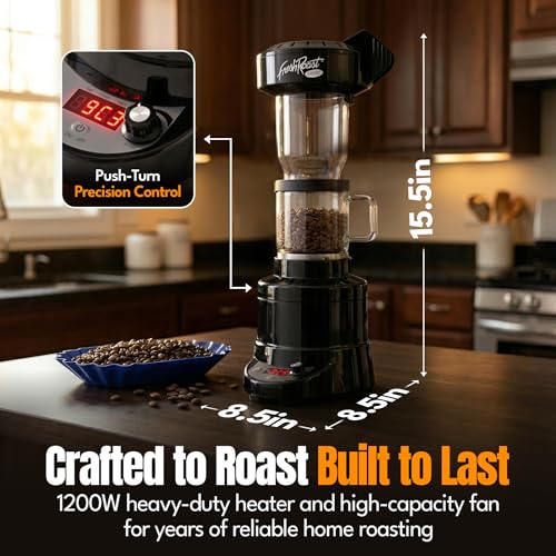 SR540 Coffee Roaster Bundle with Glass Extension Tube