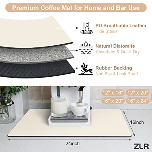 Large Coffee Bar Mat for Coffee Station