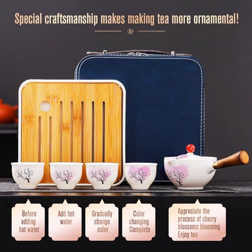 Japanese Tea Set Chinese Gongfu Tea Set (4 Count)