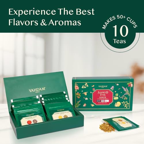 Assorted Loose Leaf Chai Tea Sampler (3.5 Ounce)