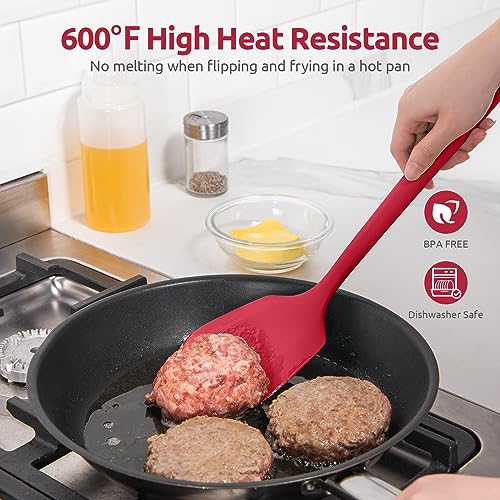 Silicone Turner Spatula Set of 2 (2 Count)