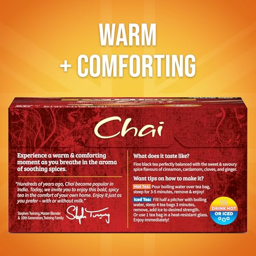 Chai Black Tea Individually Wrapped Bags (300 Count)