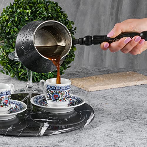 18 oz Handmade Copper Turkish Coffee Pot