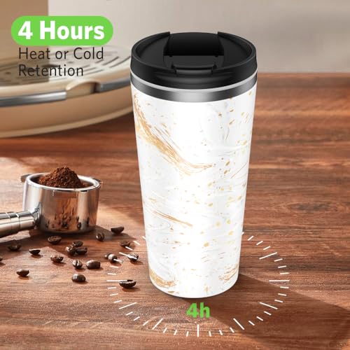 Insulated Coffee Mug with Ceramic Coating