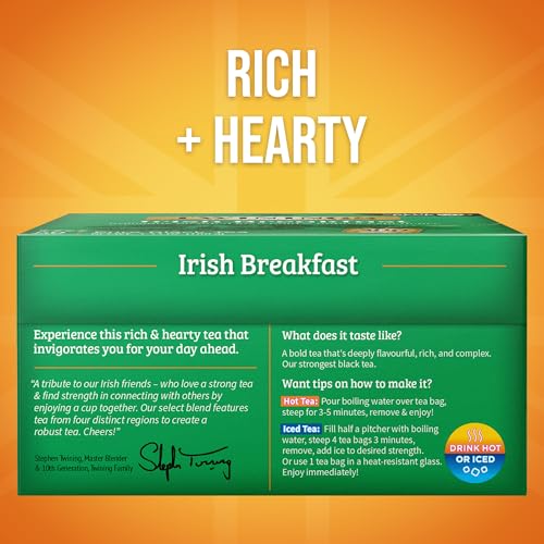 Irish Breakfast Black Tea Individually Wrapped Bags (300 Count)