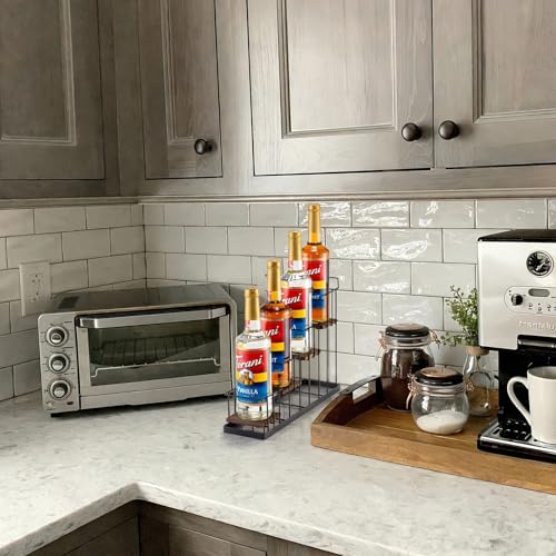 Coffee Syrup Rack Organizer