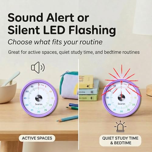 Magnetic Visual Timer for Kids