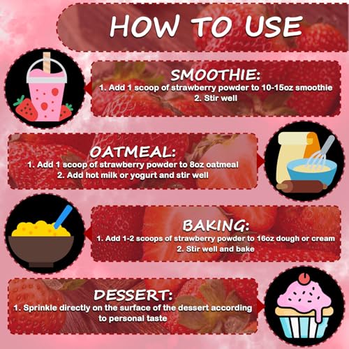 Strawberry Powder (5.6438 Ounce)