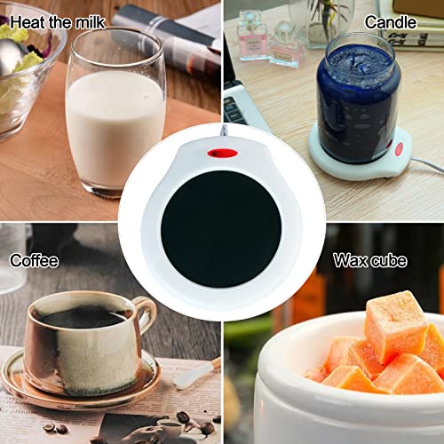 Home&Office Desktop Electric Mug Warmer (2 Count)