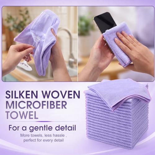 Car Microfiber Clean Cloths (60 Count)