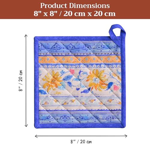 Pot Holders 100% Cotton Potholders (2 Count)