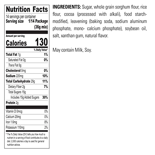 Gluten Free Chocolate Cake Mix (72 Ounce)