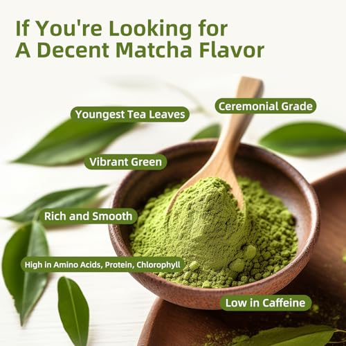 Mushroom Matcha Powder Latte Mix (7.4 Ounce)