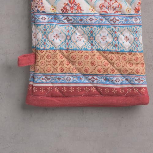 100% Cotton Oven Mitt & Pot Holder Set (2 Count)