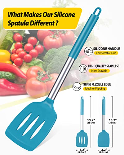 Pack of 2 Silicone Solid Turner (2 Count)