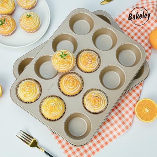 Nonstick 12 Cup Muffin Pan (2 Count)