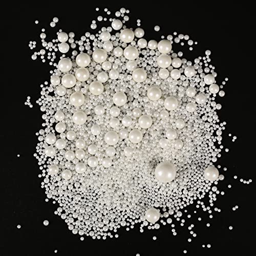 White Pearl Sugar Sprinkles (4.58 Ounce)