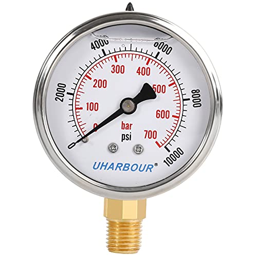 Glycerin Pressure Gauge 10000psi