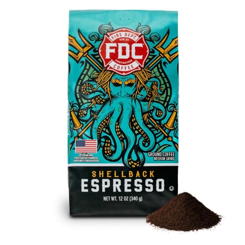 Shellback Espresso Ground Coffee (12 Ounce)