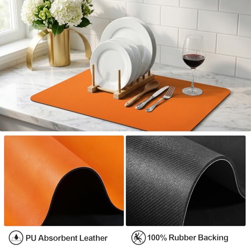 Dish Drying Mat for Kitchen Counter