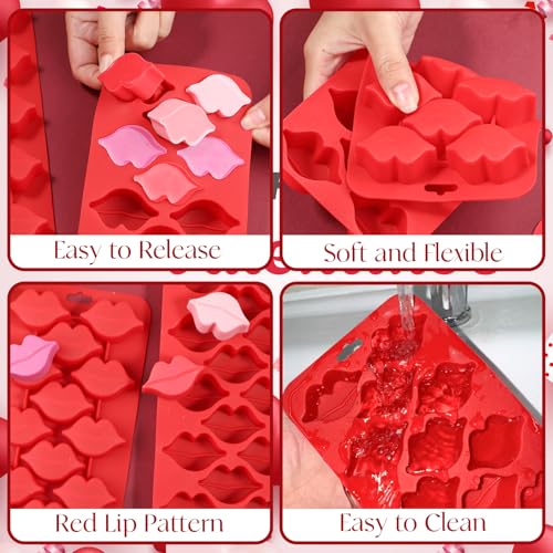 Lips Chocolate Candy Mold Silicone
