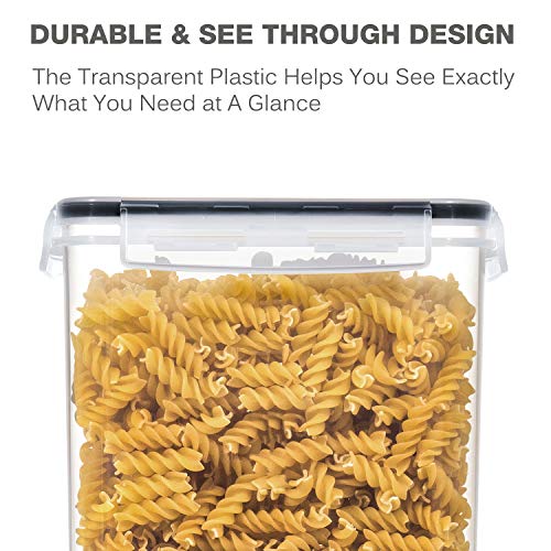 Medium Food Storage Containers with Lids Airtight 2.5L (3 Count)