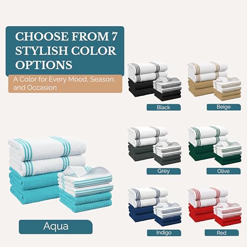 Kitchen Towel Set 8 Pc (8 Count)