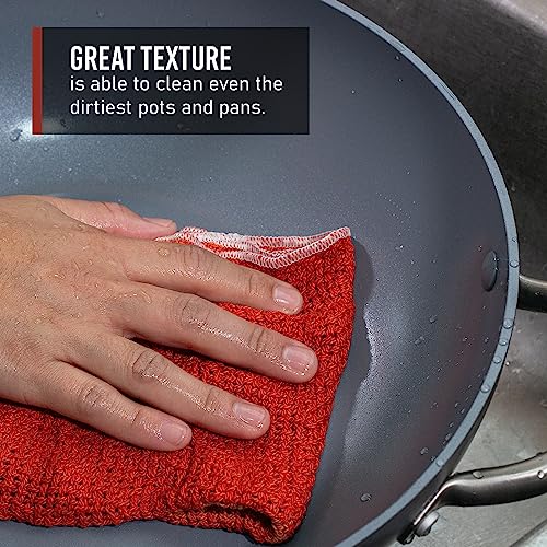 Old Fashion 100% Cotton Dishcloths (4 Count)