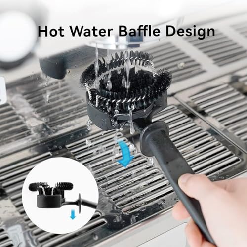 Espresso Machine Cleaning Brush Grouphead Cleaning Brush V2 58mm