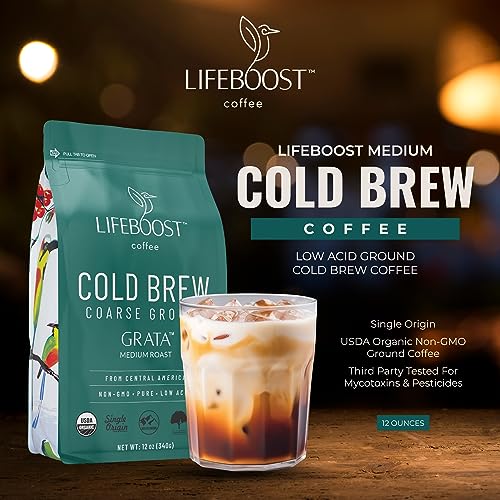 Low Acid Cold Brew Coffee (12 Ounce)
