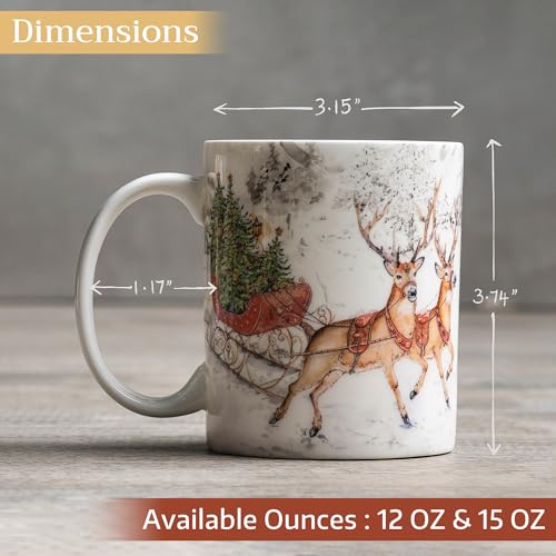 Coffee Mug with Handles Tea Cups