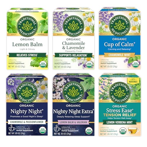 Organic Stress & Sleep Variety Pack (96 Count)