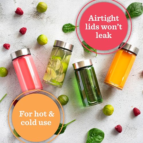 Juice Bottles (4 Count)
