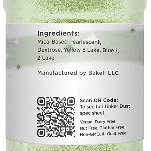 Leaf Green BAKELL Edible Glitter