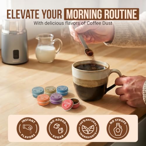 Coffee Dust Flavoring Powder Sampler (72 Count)
