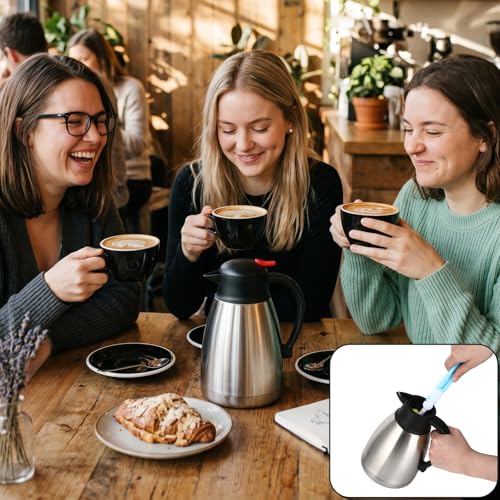2 Pcs 34 oz Stainless Steel Thermal Coffee Carafe (2 Count)