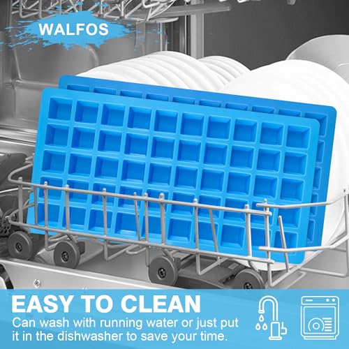 Mini Square Terrace Silicone Chocolate Molds 50 Cavities (4 Count)