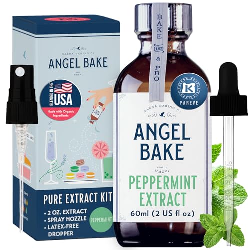 Angel Bake Pure Peppermint Extract (2 Fl Oz)