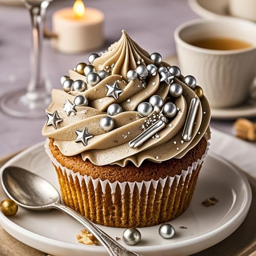 Silver Sprinkles 130g (4.58 Ounce)