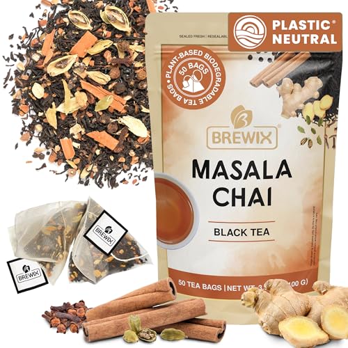 Masala Chai Tea Bags (50 Count)