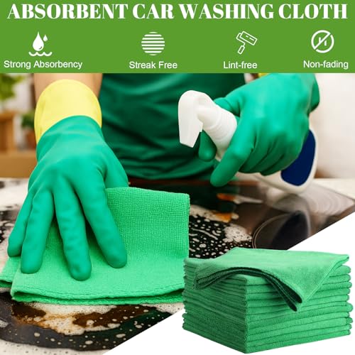 Car Microfiber Clean Cloths (140 Count)