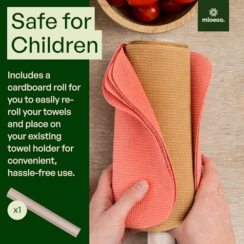 24 Pack Reusable Kitchen Paper Towels (24 Count)