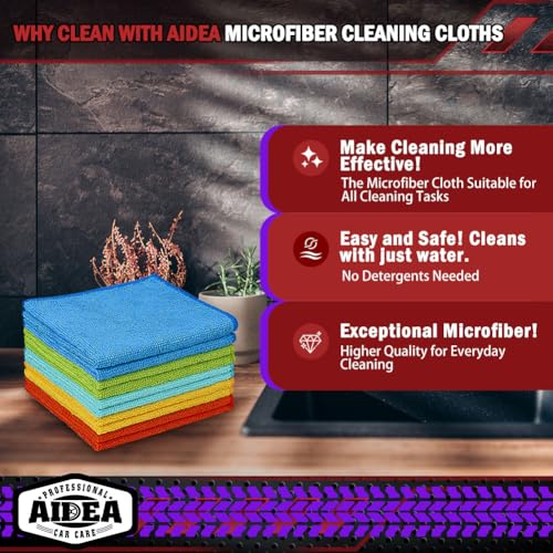 Microfiber Cleaning Cloth 10PK (10 Count)