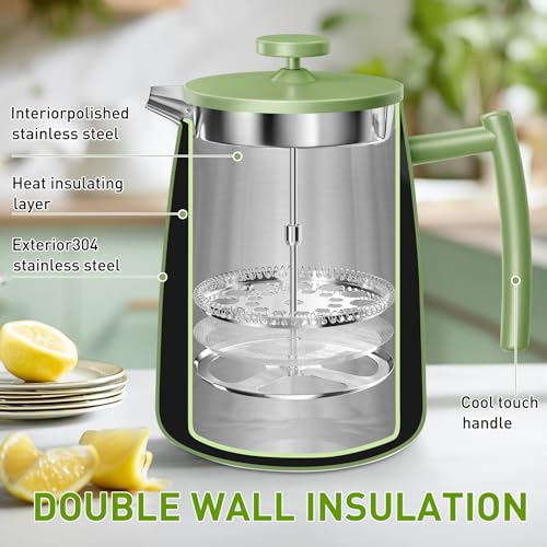 50oz French Press Coffee Maker